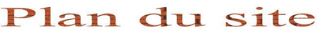 Plan du site